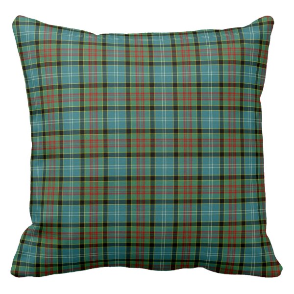 Paisley Scotland tartan pillow
