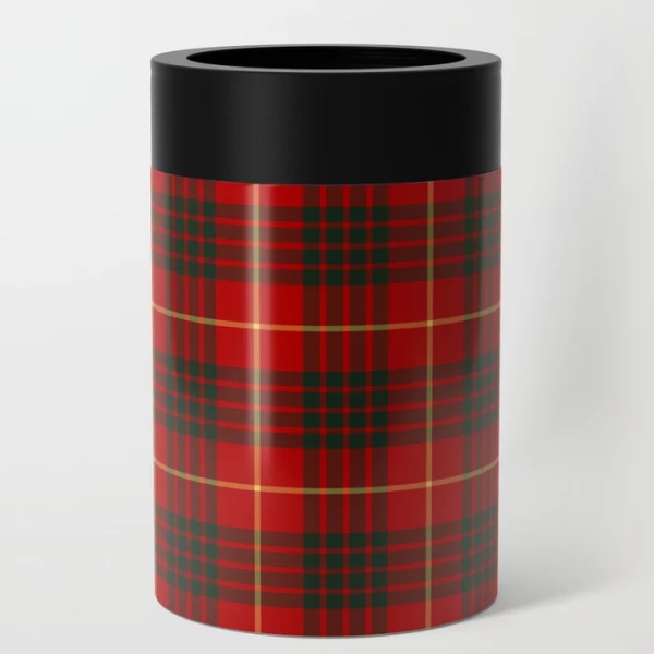 Plaid can cooler