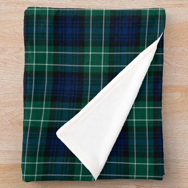 Clan Abercrombie Tartan Blanket