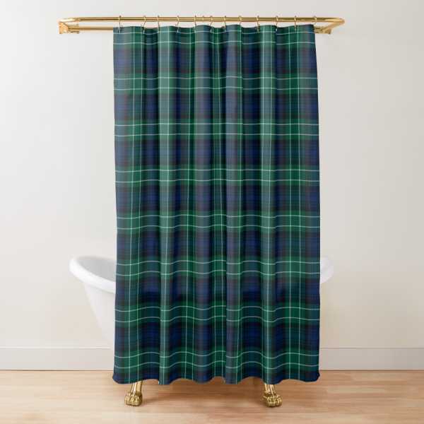 Abercrombie tartan shower curtain