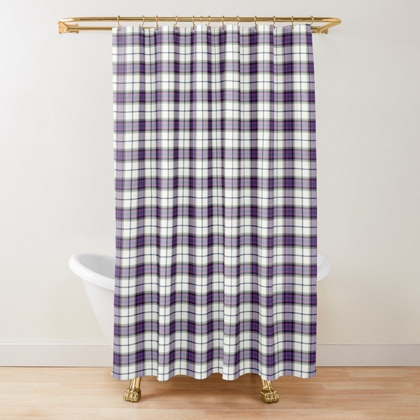 Alexander Dress tartan shower curtain