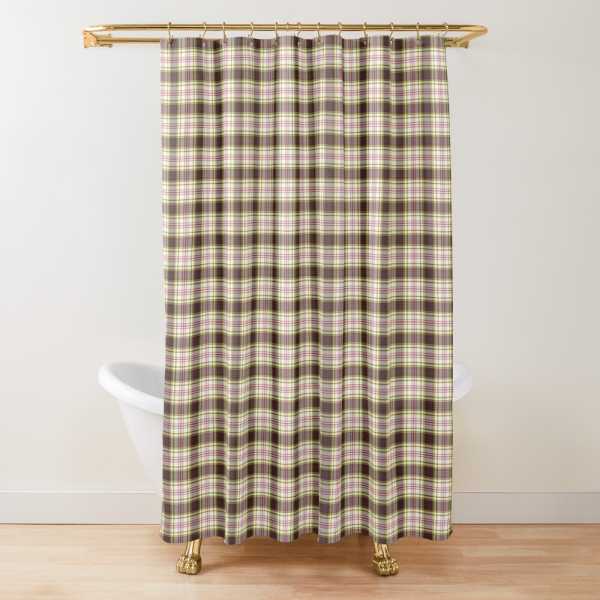 Anderson Dress tartan shower curtain
