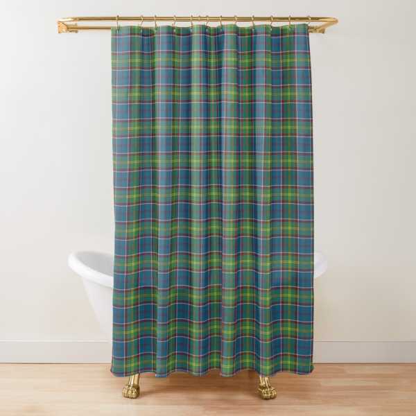 Ayrshire tartan shower curtain