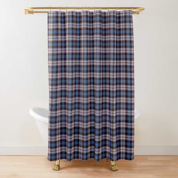 Badenoch tartan shower curtain