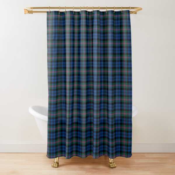 Clan Baird Tartan Shower Curtain