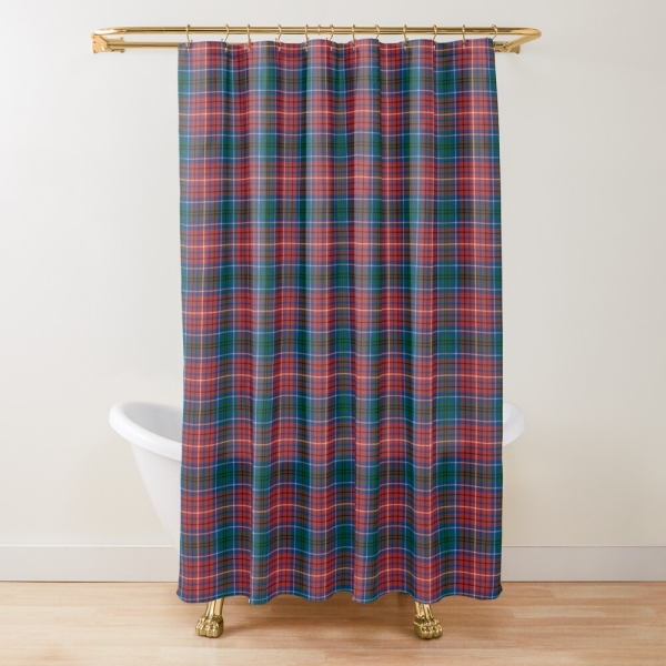 British Columbia Tartan Shower Curtain