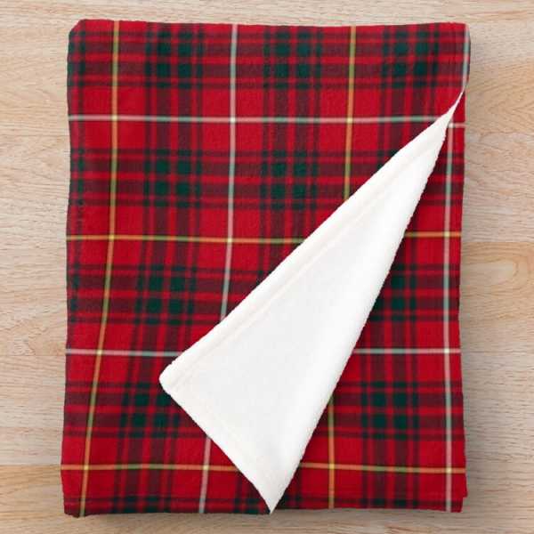 Clan Bruce Tartan Blanket