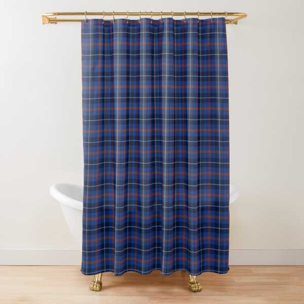 Bryson tartan shower curtain