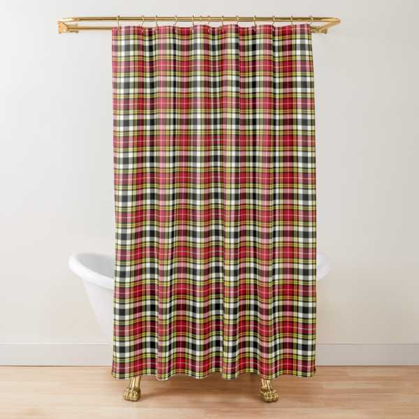 Clan Buchanan Dress Tartan Shower Curtain