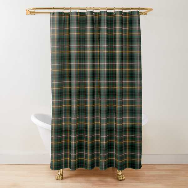 Clan Buchanan Hunting Tartan Shower Curtain
