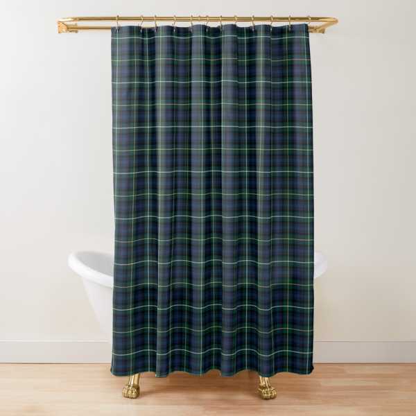Campbell tartan shower curtain