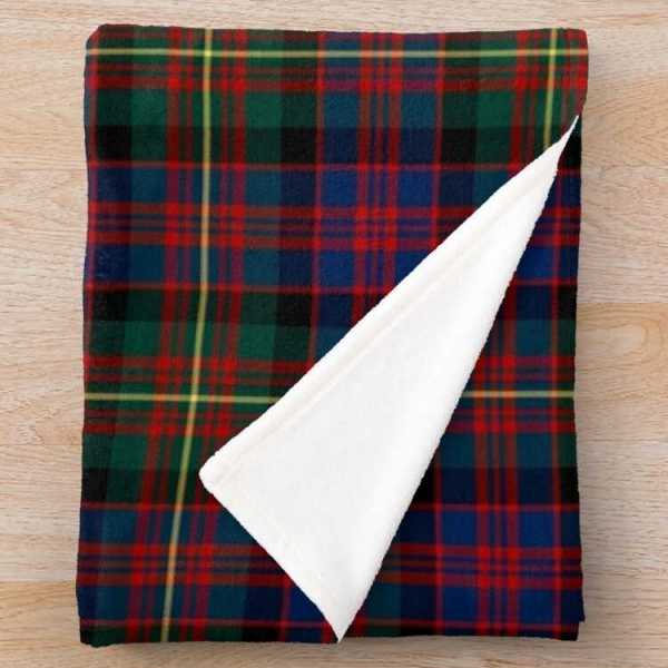Clan Carnegie Tartan Blanket
