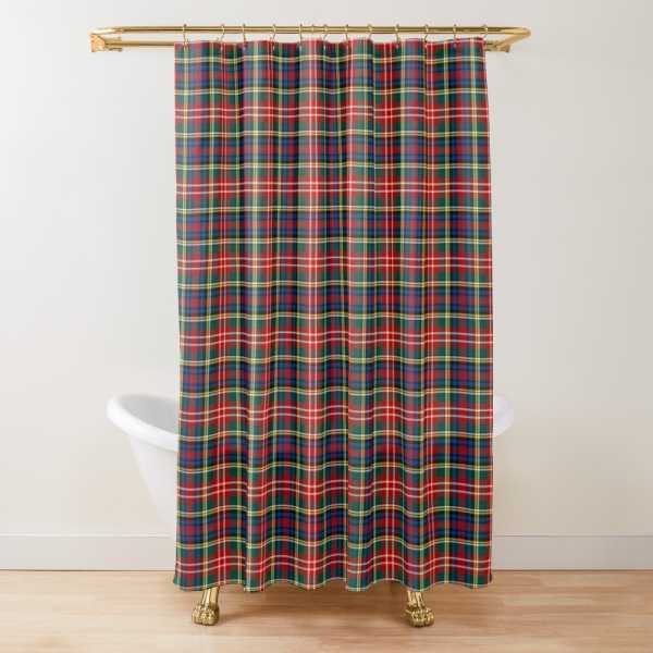 Clan Christie Tartan Shower Curtain