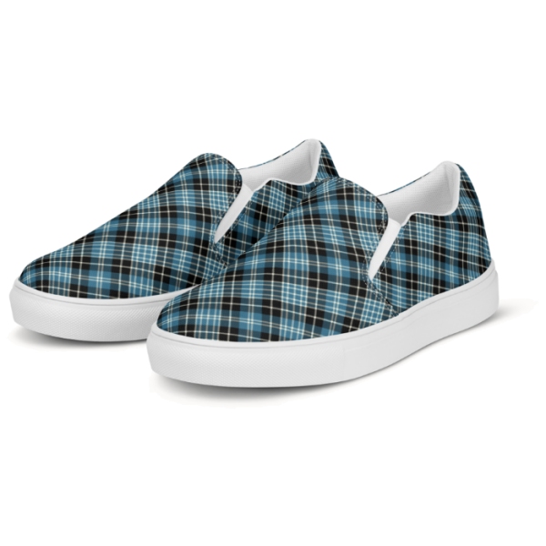 Clan Clark Tartan Slip-On Shoes