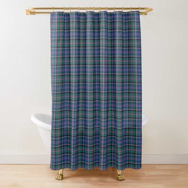 Clan Cooper Tartan Shower Curtain