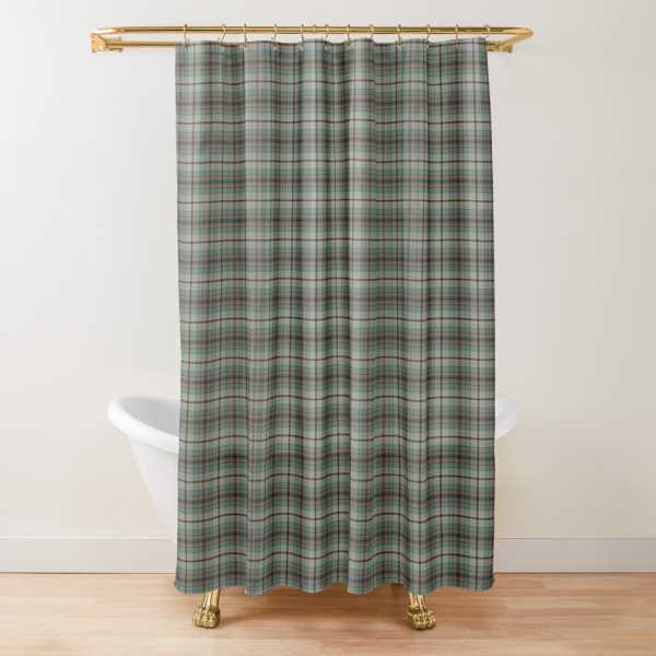 Craig tartan shower curtain