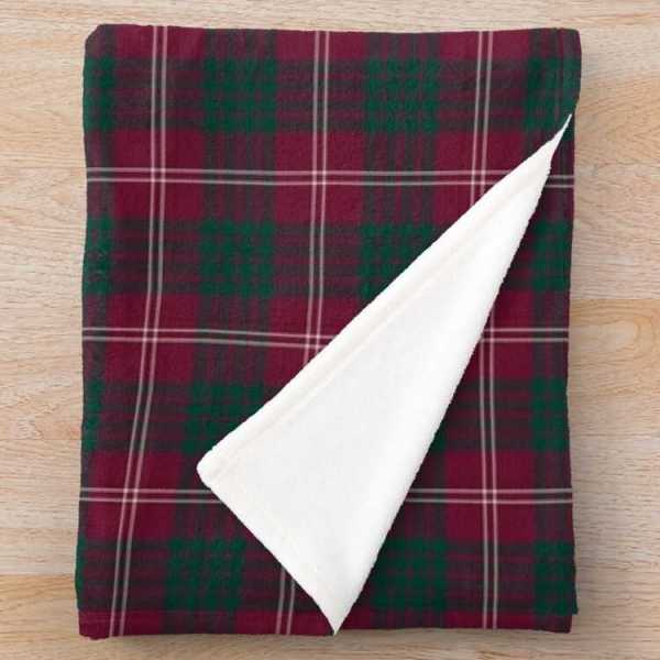 Clan Crawford Tartan Blanket
