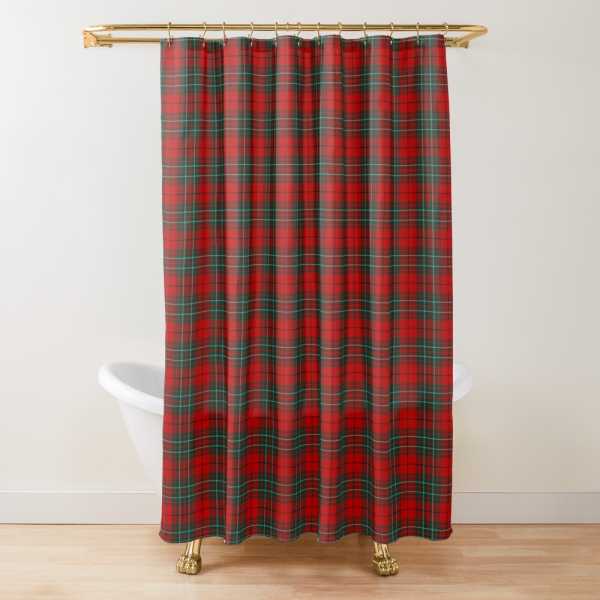 Clan Cummings Tartan Shower Curtain