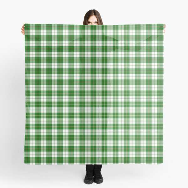 Cunningham Green Dress tartan scarf