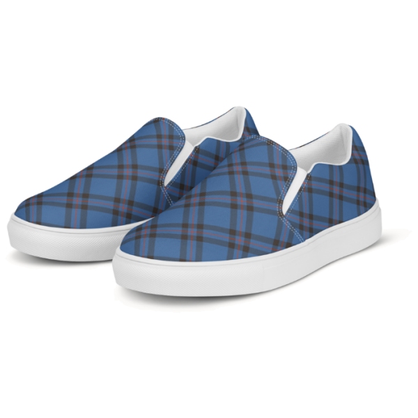 Clan Elliot Tartan Slip-On Shoes