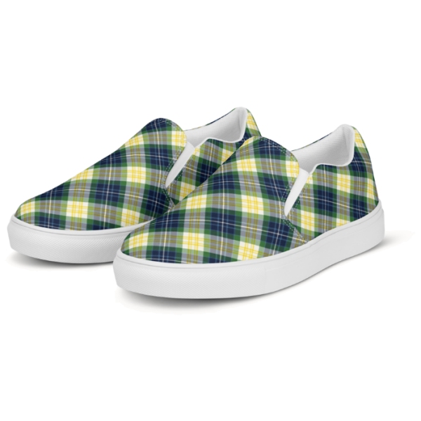 Clan Fitzpatrick Tartan Slip-On Shoes