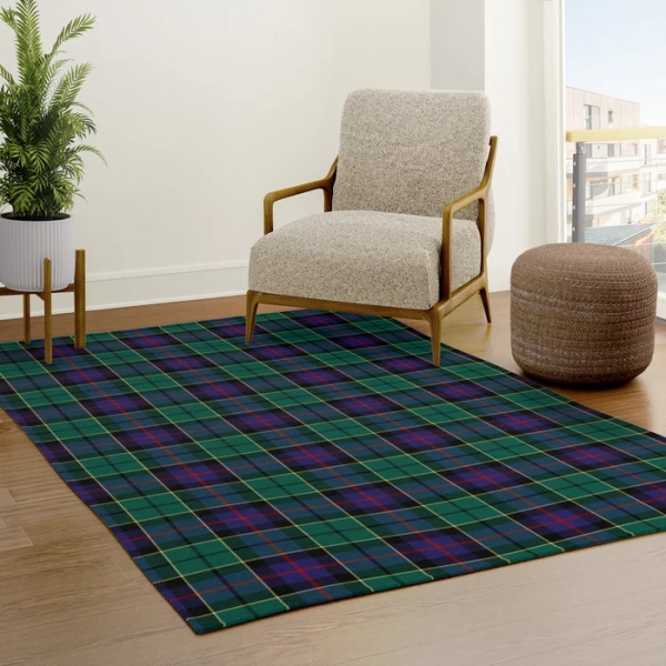 Forsyth tartan area rug