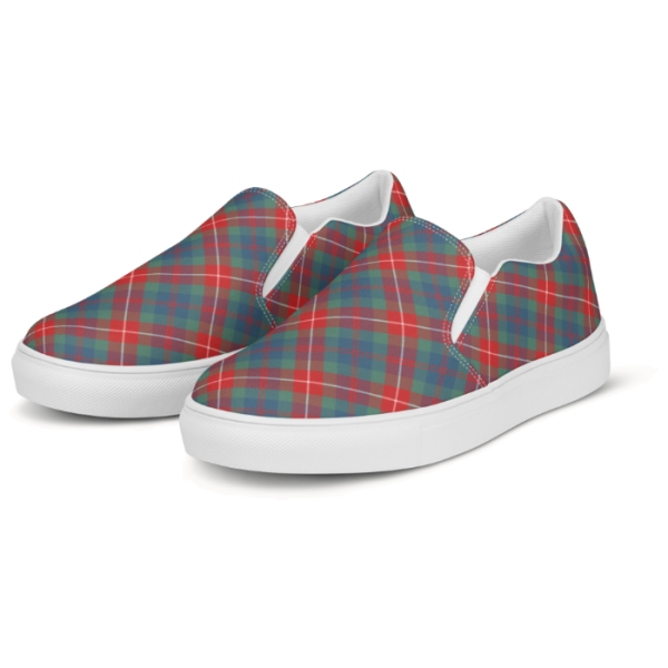 Clan Fraser Ancient Tartan Slip-On Shoes