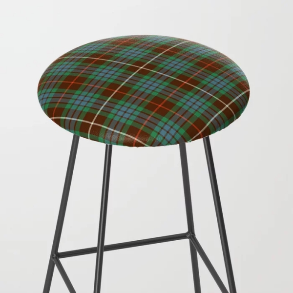 Fraser Hunting tartan bar stool