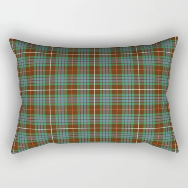 Fraser Hunting tartan rectangular throw pillow