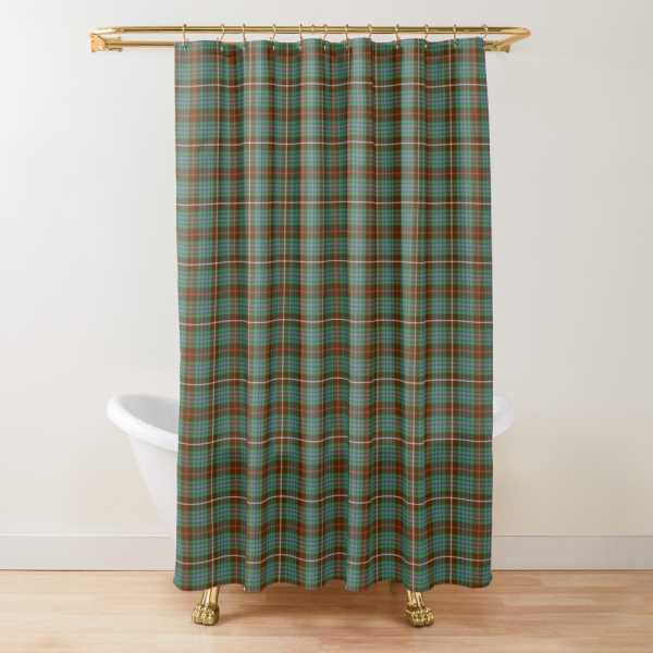 Clan Fraser Hunting Tartan Shower Curtain