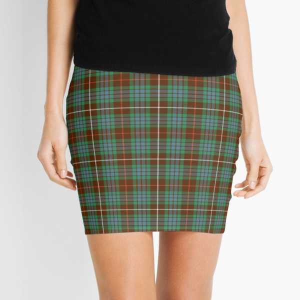 Fraser Hunting tartan mini skirt