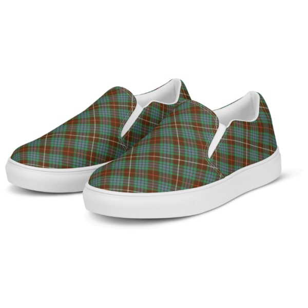 Clan Fraser Hunting Tartan Slip-On Shoes