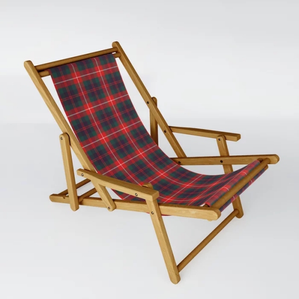 Fraser of Lovat tartan sling chair