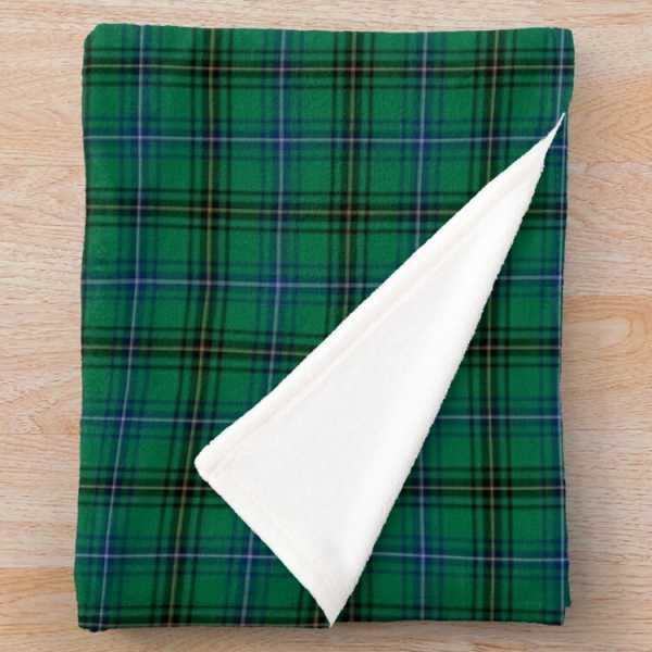 Clan Henderson Tartan Blanket