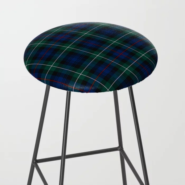 Mackenzie tartan bar stool