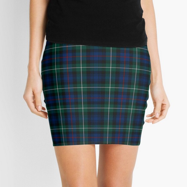 Mackenzie tartan mini skirt