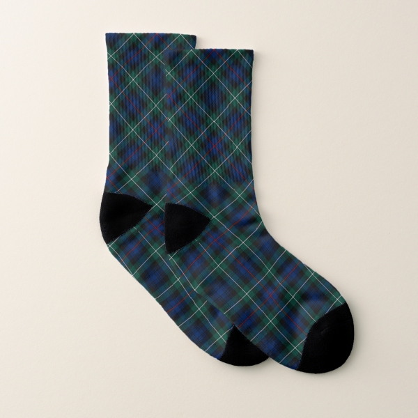 Mackenzie tartan socks
