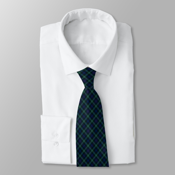 Mackenzie tartan necktie