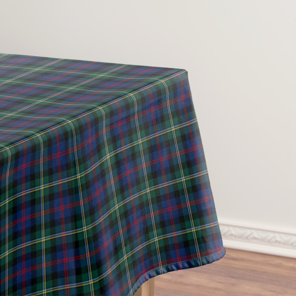 Malcolm tartan tablecloth