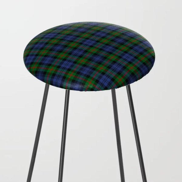 Murray tartan counter stool