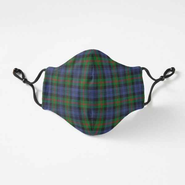 Murray tartan fitted face mask