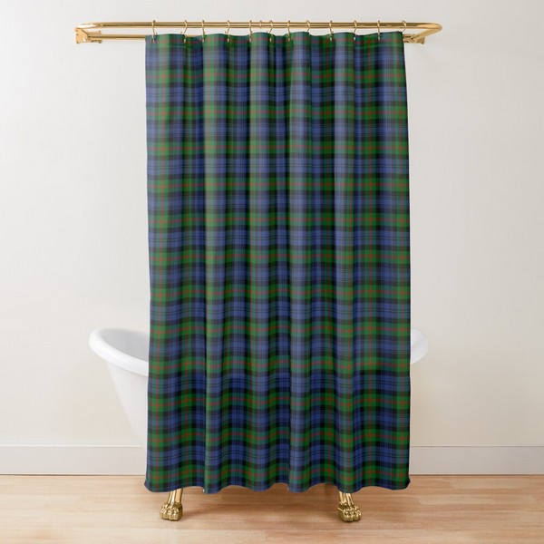 Murray tartan shower curtain