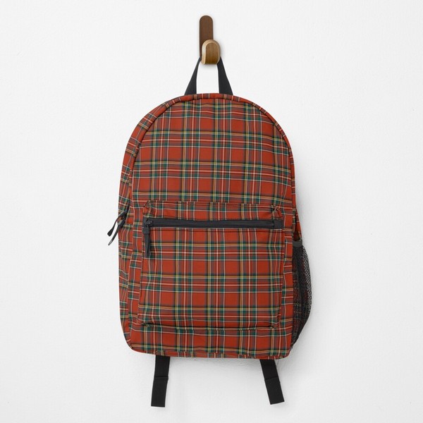 Royal Stewart tartan backpack