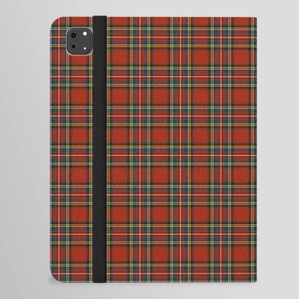 Royal Stewart tartan iPad folio case