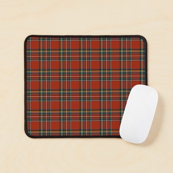 Royal Stewart tartan mouse pad