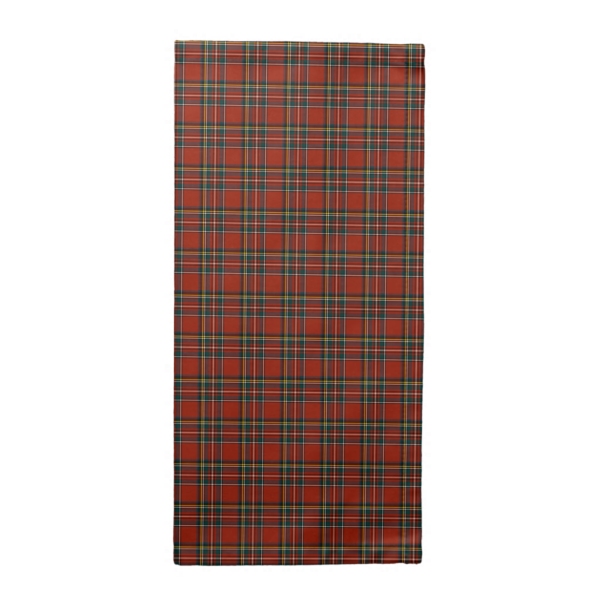 Royal Stewart tartan cloth napkin
