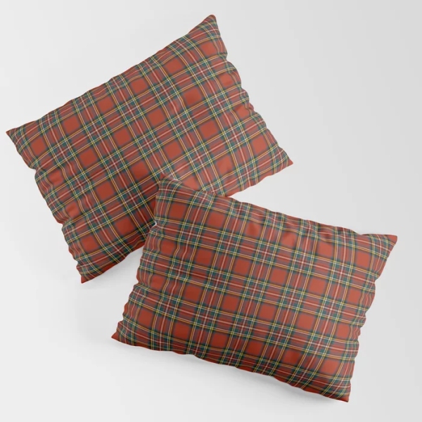 Royal Stewart Tartan Pillow Shams