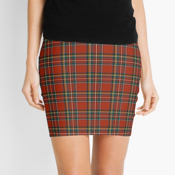 Royal Stewart tartan mini skirt