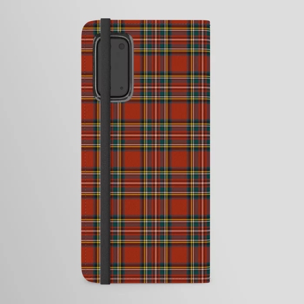 Royal Stewart tartan Samsung Galaxy wallet case
