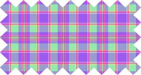 Purple, Mint Green, and Hot Pink Plaid